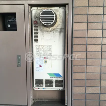 施工前の給湯器（GT-168SAW-1-T）