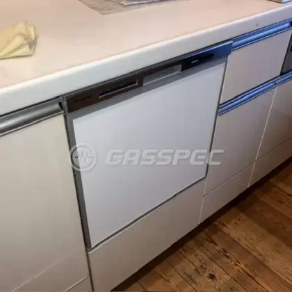 施工後のビルトイン食洗機（パナソニック NP-45MS9S）