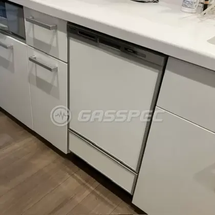 施工後のビルトイン食洗機（パナソニック NP-45MD9S）