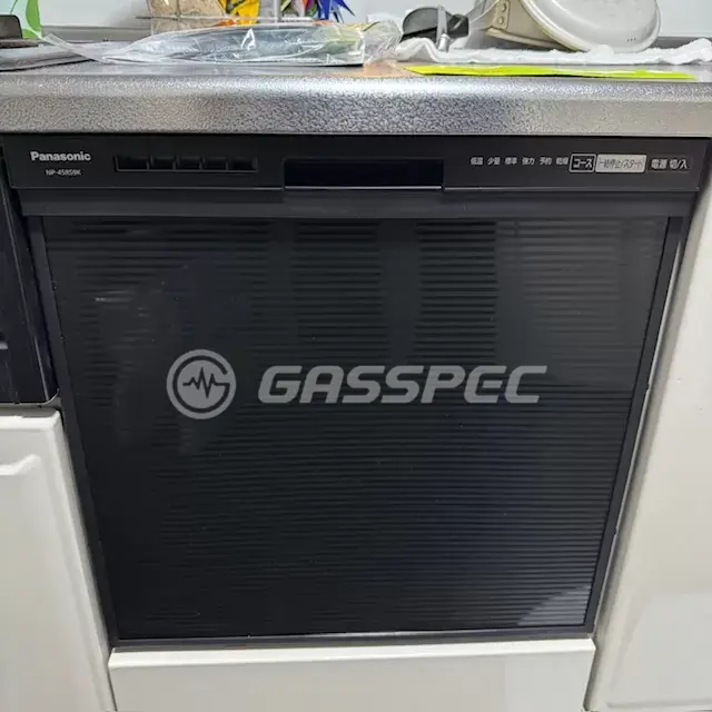交換後のビルトイン食洗機（パナソニック NP-45RS9K）
