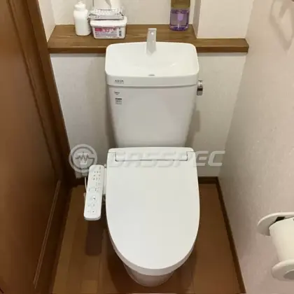 施工後のトイレ（LIXIL YBC-Z30S+YDT-Z380_BW1）