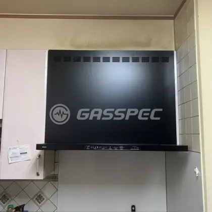 施工後のレンジフード（ノーリツ NFG9S25MBA）