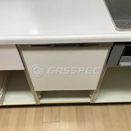 施工後のビルトイン食洗機（パナソニック NP-45MS9S）