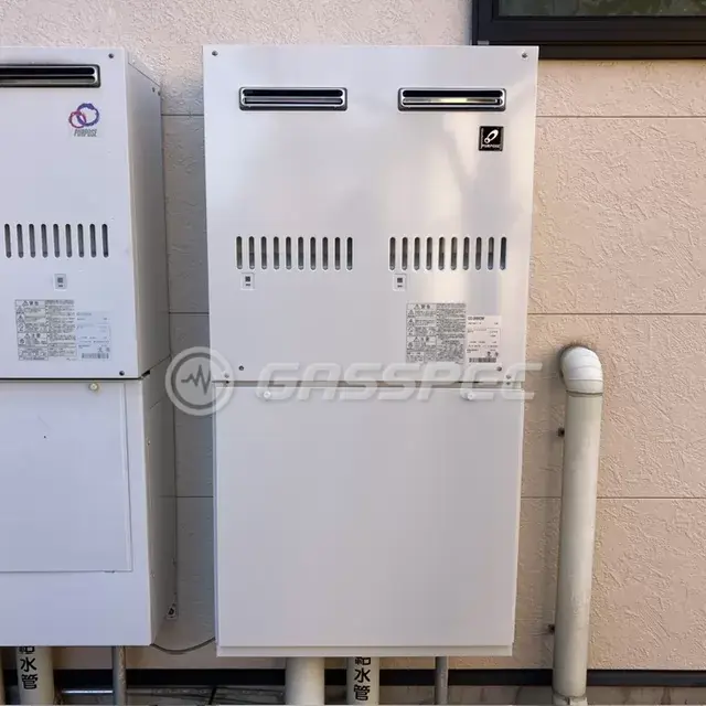 交換後の給湯器（パーパス GS-5000GW）