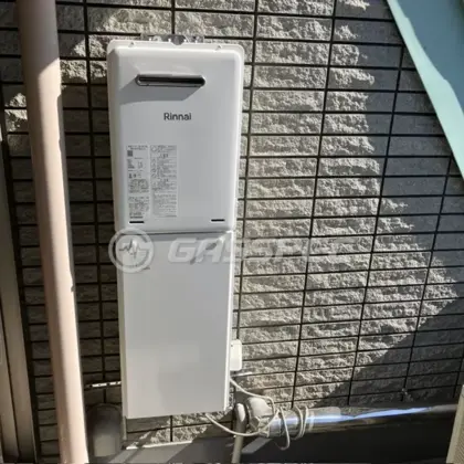 施工後の給湯器（リンナイ RUX-A1615W(A)-E）