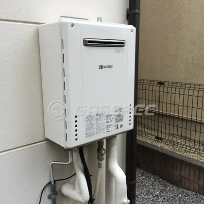 施工後の給湯器（ノーリツ GT-C246SAWX BL）
