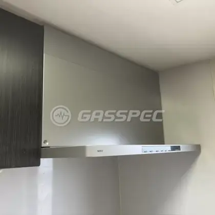 施工後のレンジフード（ノーリツ NFG9S25MSV）