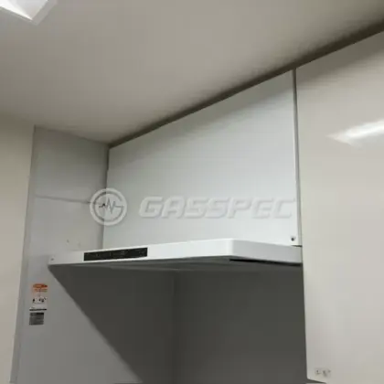 施工後のレンジフード（ノーリツ NFG9S25MWH）