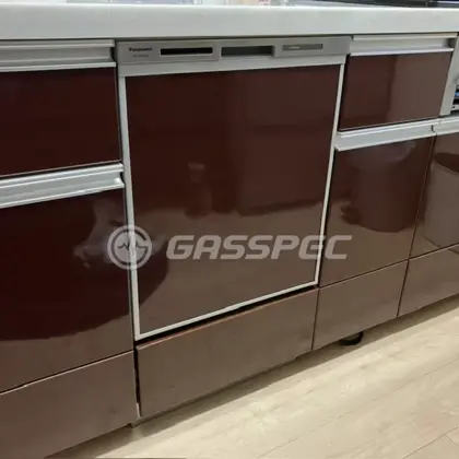 施工後のビルトイン食洗機（パナソニック NP-45MD9S）