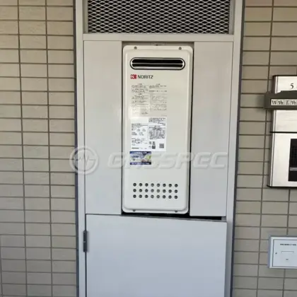 施工後の給湯器（ノーリツ GT-2053AWX-4 BL）