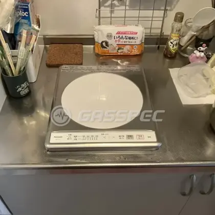 施工後のIHクッキングヒーター（パナソニック KZ-11C）