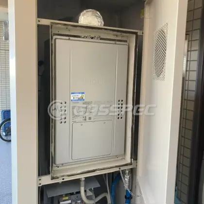 施工後の暖房熱源機（ノーリツ GTH-CP2470SAW3H-H BL）