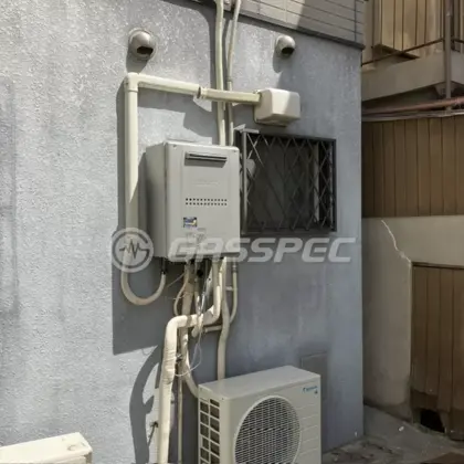 施工後の暖房熱源機（ノーリツ GTH-C2459SAWD-1 BL）