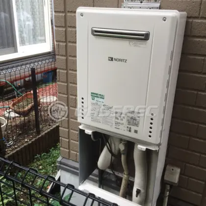 施工後の給湯器（ノーリツ GT-C246SAWX BL）