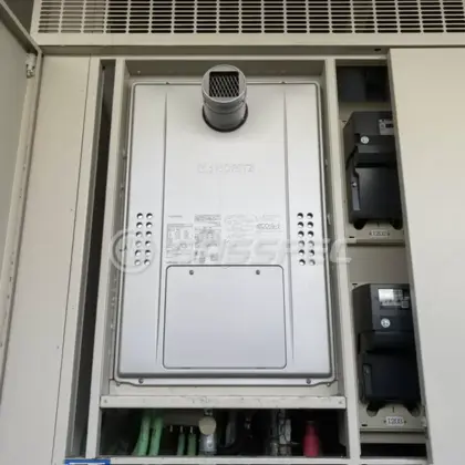 施工後の暖房熱源機（ノーリツ GTH-C2471AW3H-T BL）