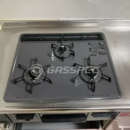 施工後のビルトインガスコンロ（リンナイ RS31M5H2SABW）