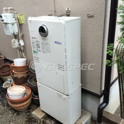施工後の暖房熱源機（ノーリツ GTH-C2450AW3H BL）