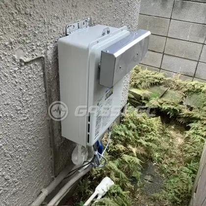 施工後の給湯器（リンナイ RUX-A2406W-E（2023.6廃番品・新品未開封））