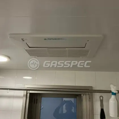 施工後の浴室乾燥機（ノーリツ BDV-3307AUKNSC-J3-BL）