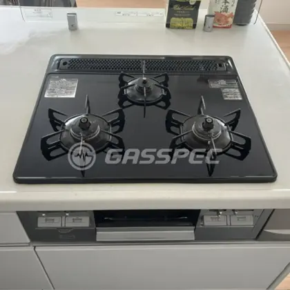 施工前のビルトインガスコンロ