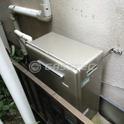 施工後の給湯器（リンナイ RFS-E2008A(A)）