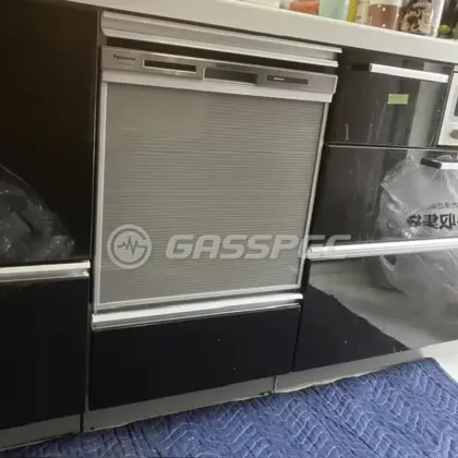 施工後のビルトイン食洗機（パナソニック NP-45MS9S）