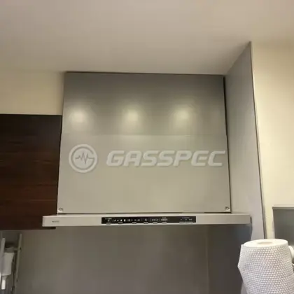 施工後のレンジフード（ノーリツ NFG7S25MSV）