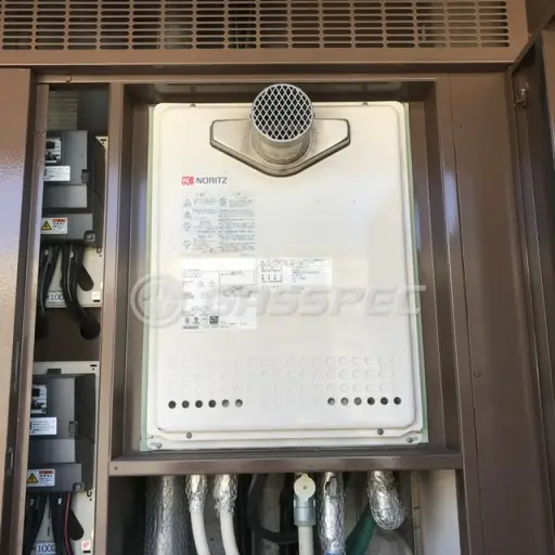 交換前の給湯器（ノーリツ GT-2450SAWX-T-1）
