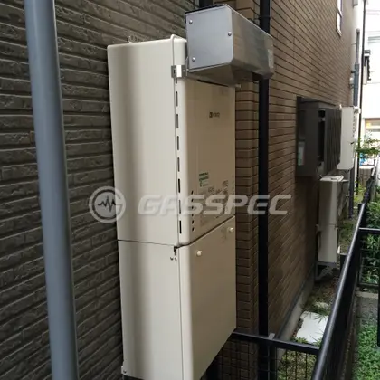 施工後の給湯器（ノーリツ GT-C246SAWX BL）