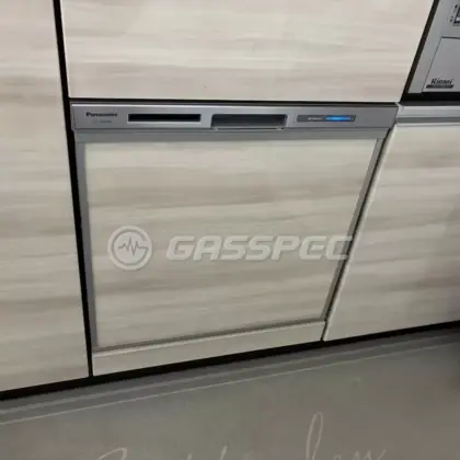 施工後のビルトイン食洗機（パナソニック NP-45MS9S）