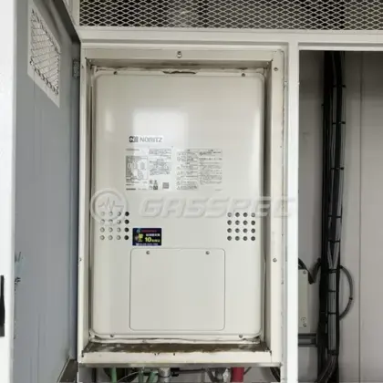 施工後の暖房熱源機（ノーリツ GTH-2454SAW3H-H BL）