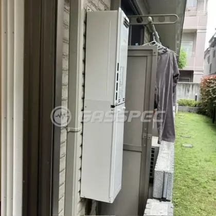 施工後の給湯器（リンナイ RUX-SA1616W(A)-E）