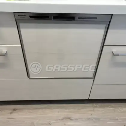 施工後のビルトイン食洗機（パナソニック NP-45MS9S）