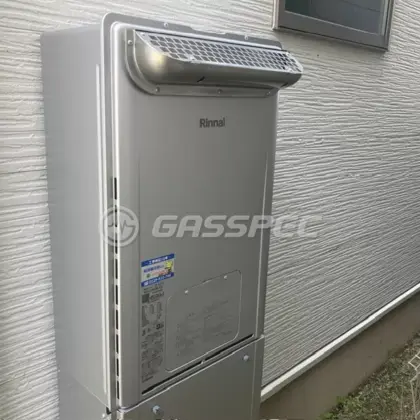 施工後の暖房熱源機（リンナイ RUFH-E2407SAW2-3(A)）