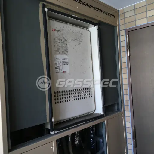 交換前の給湯器（ノーリツ GT-2427SAWX-H）
