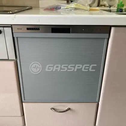 施工後のビルトイン食洗機（リンナイ RSW-405LP）