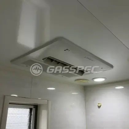 施工後の浴室乾燥機（ノーリツ BDV-4106AUKNC-BL）