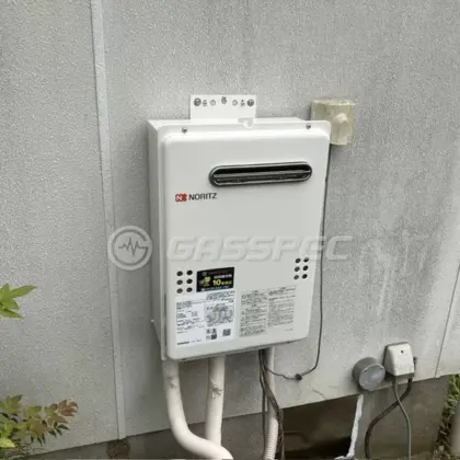 施工後の給湯器（ノーリツ GQ-2039WS-1 BL）