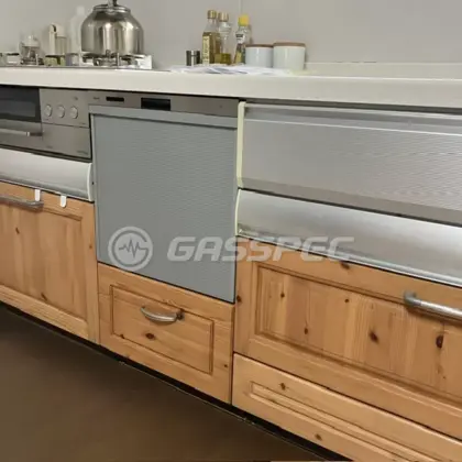 施工後のビルトイン食洗機（リンナイ RSW-405LPE）