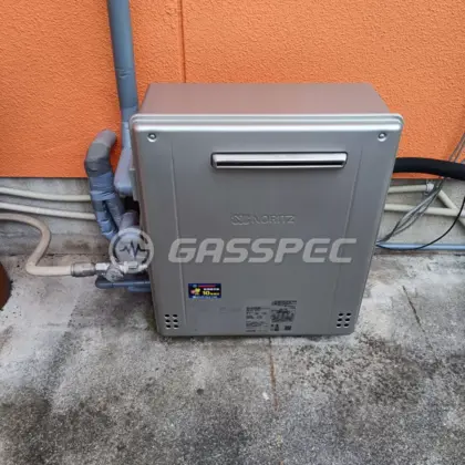 施工後の給湯器（ノーリツ GT-C2072SAR-1 BL）