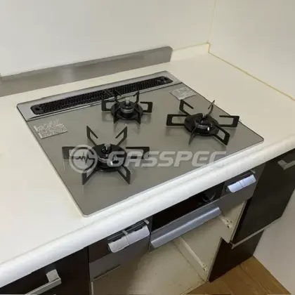 施工後のビルトインガスコンロ（ノーリツ N3WV6RWAP2SIC）