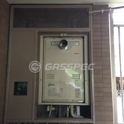 施工後の暖房熱源機（リンナイ RUFH-A2400AT2-3）