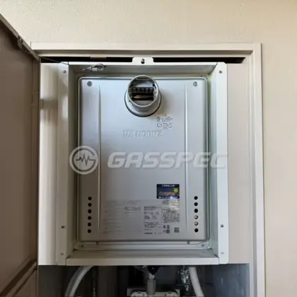 施工後の給湯器（ノーリツ GT-C2472SAW-T-1 BL）