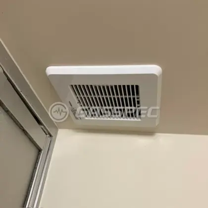 施工後の換気扇（東芝 DVF-T10CL）