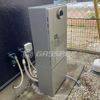 施工後の暖房熱源機（ノーリツ GTH-C2471AW6H BL）
