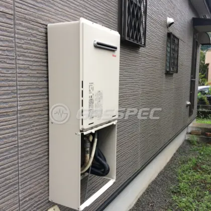施工後の給湯器（リンナイ RUF-A2405SAW(A)）