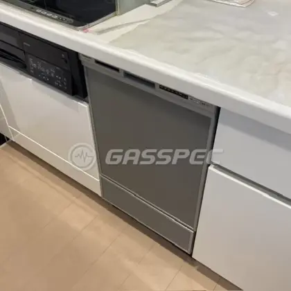 施工後のビルトイン食洗機（パナソニック NP-45RD9S）