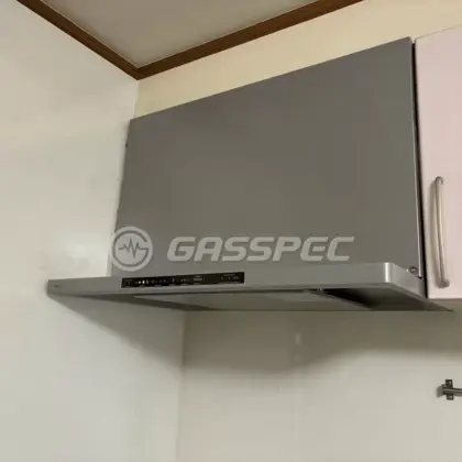 施工後のレンジフード（ノーリツ NFG9S25MSV）