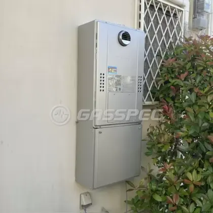 施工後の暖房熱源機（ノーリツ GTH-C2471SAW6H BL）