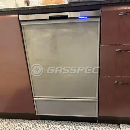 施工後のビルトイン食洗機（パナソニック NP-45BD1S）